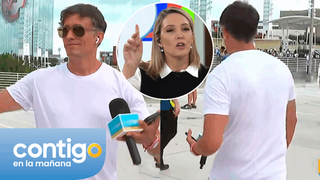 “No me mates el relato”: Allison Göhler interpeló a Roberto Cox y el periodista “se quiso ir” del enlace