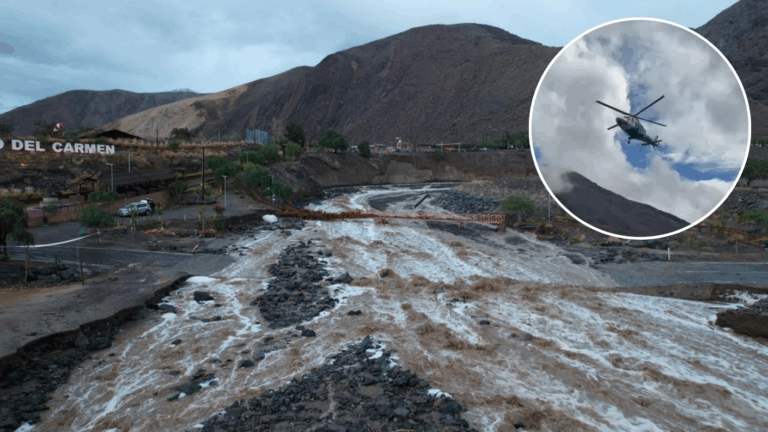 Continúa la búsqueda de mujer desaparecida tras avalancha de nieve en Alto del Carmen: Comuna está aislada por lluvias