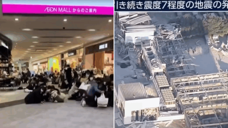 Múltiples personas atrapadas en un mall: Revelan impactantes imágenes del terremoto 7.1 que azotó a Japón