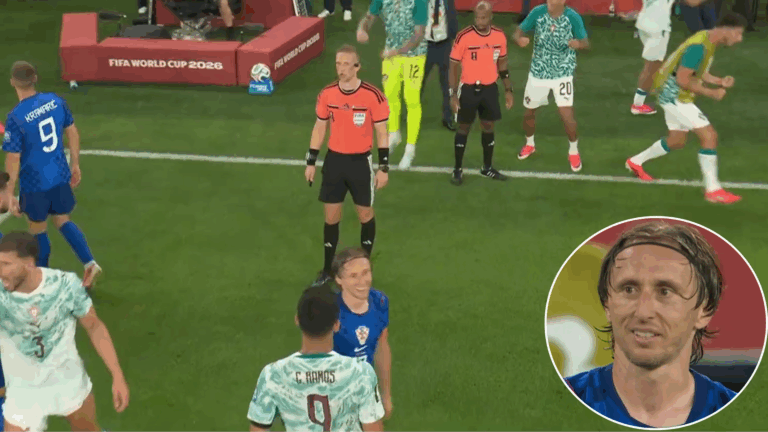 ¡De no creer! Croacia empataba a Portugal y gol fue anulado tras revisión del VAR