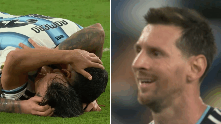 Alivio total: El eufórico festejo de Argentina tras ganar con lo justo a Cabo Verde en 16vos de final