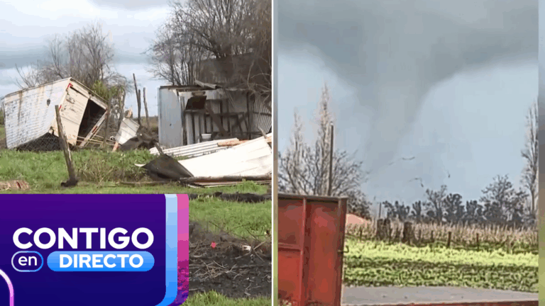 Adulto mayor sufrió graves lesiones durante tornado en El Carmen: Quedó atrapado mientras hacía entregas