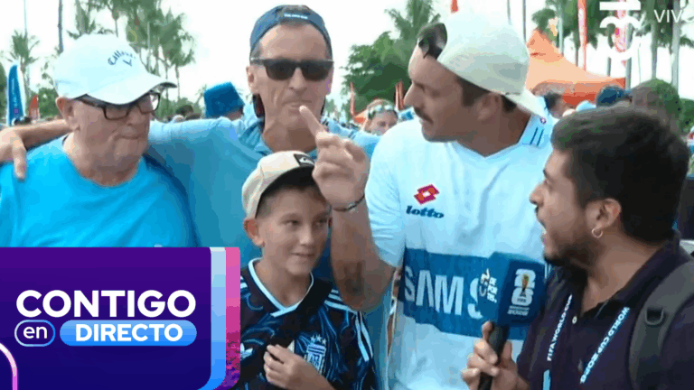 “Cuatro generaciones en el Mundial”: Familia chilena se tomó la previa de Argentina vs. Cabo Verde