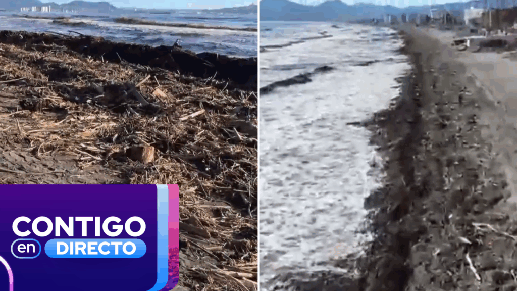 Playa de La Serena quedó convertida en basural: Vecinos preocupados por contaminación y cortes de agua