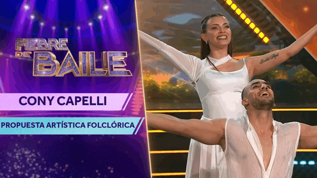 Celebrando la cultura y la identidad: Cony Capelli conmovió con propuesta folclórica en Fiebre de Baile