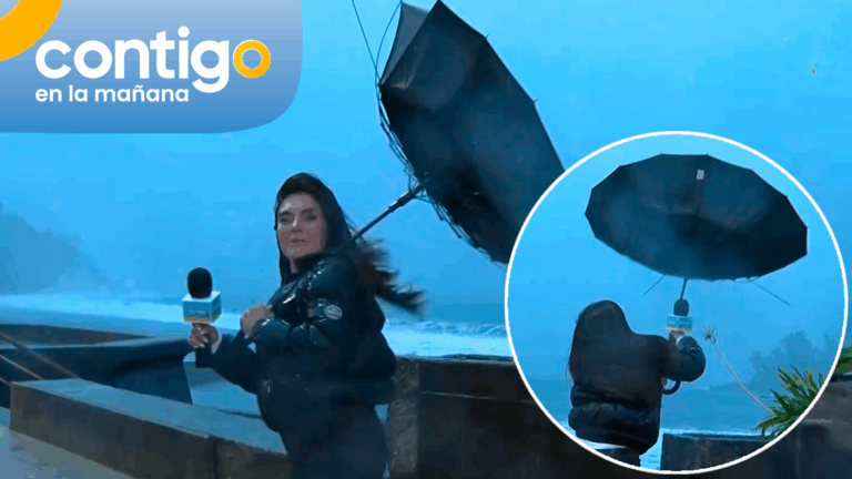 “¡Afírmate, por favor!”: Dani Muñoz tuvo problemas con el temporal de lluvia y viento en Los Ríos