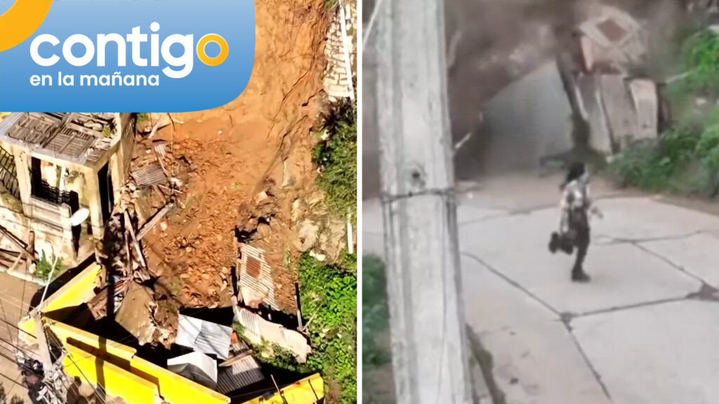 Mujer que se salvó de ser atrapada por derrumbe en cerro Yungay está a punto de perder su casa: “Corremos peligro de…”