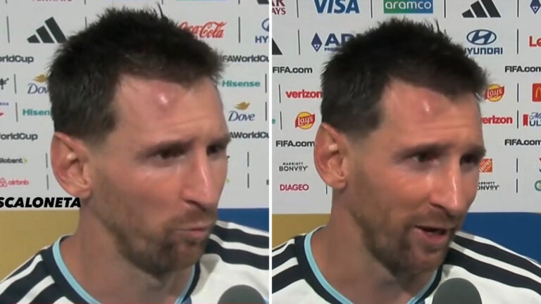 El inesperado golpe que sufrió Lionel Messi: Apareció con una lesión tras enfrentar a Cabo Verde