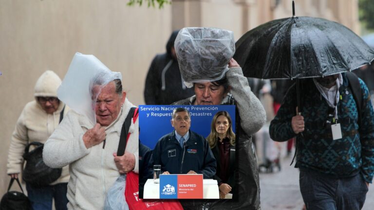 Gobierno declara Emergencia Preventiva en 10 regiones por sistema frontal que azotará al país