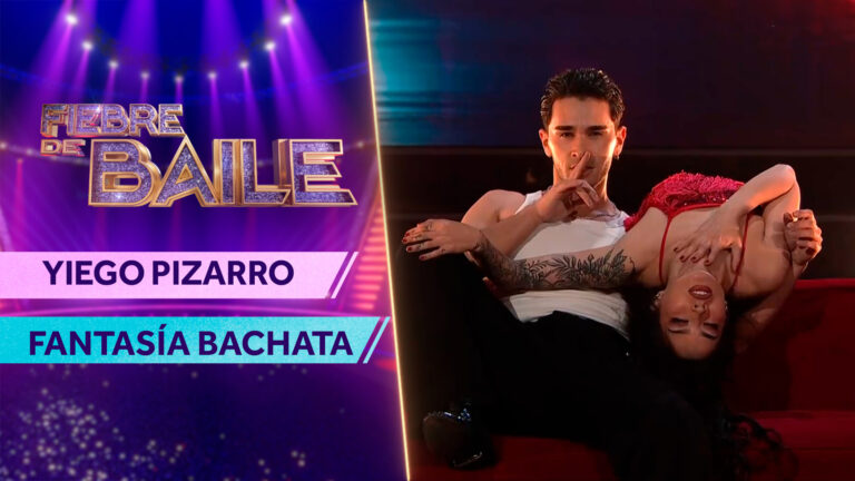 ¡Alta dosis de seducción! Yiego Pizarro lo dio todo en el escenario con una fantasía bachata