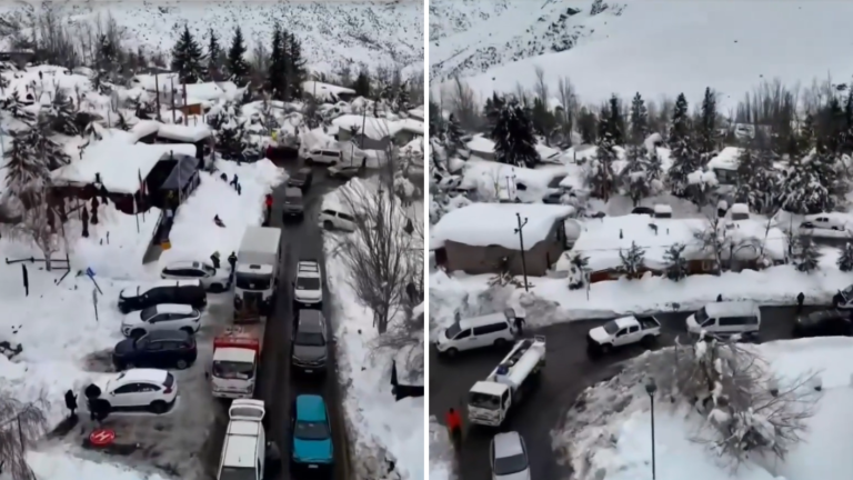 Tras sistema frontal: Preveen congestión de hasta 5 horas para llegar a Farellones por turistas que van a la nieve
