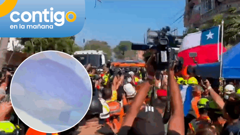 Bomberos chilenos rescatan a Hernán Gil en Venezuela: Llevaba ocho días atrapado tras terremoto