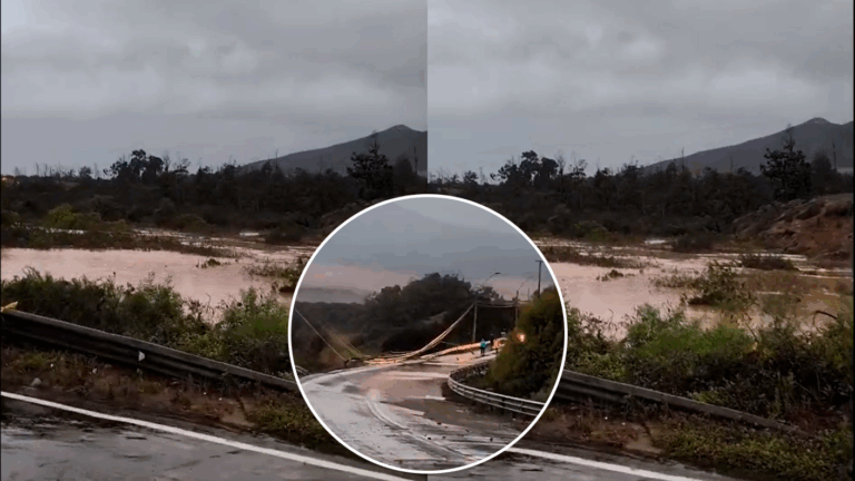 VIDEO | Informan que el Huasco estaría aislado por caída de poste debido al temporal y las lluvias