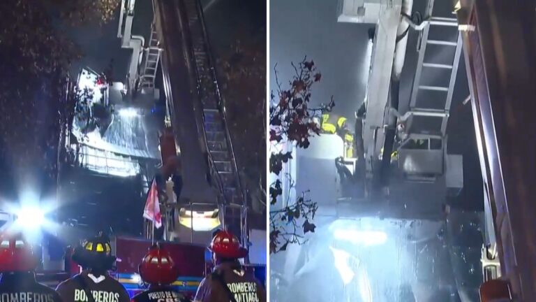 AHORA | Incendio afecta a local comercial en Estación Central: No se reportan personas lesionadas