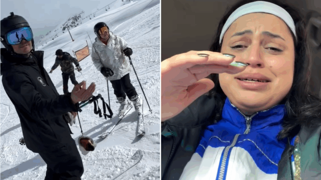 Valle Nevado suspende a instructor tras grave denuncia de xenofobia contra creadora de contenido brasileña