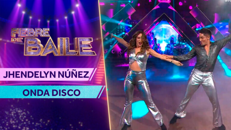 ¡Onda disco en todo esplendor! Jhendelyn Núñez brilló con una deslumbrante coreografía