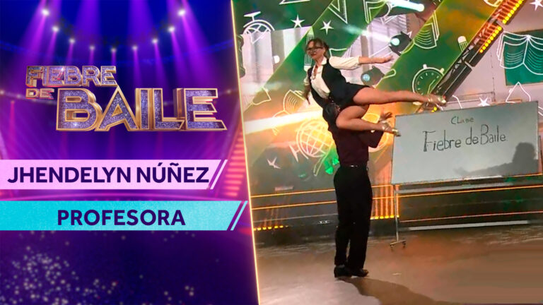 ¡Una clase magistral! Jhendelyn Núñez se apoderó de la pista al enseñar sus mejores pasos en Fiebre de Baile