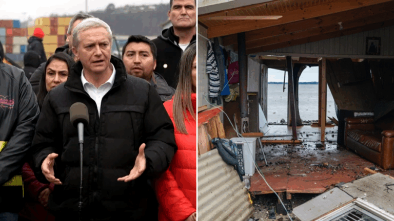 Gobierno confirma ayuda a damnificados en Penco tras sistema frontal que destruyó viviendas en el Biobío