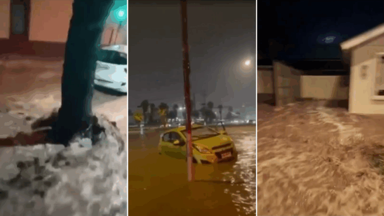 Calles inundadas y casas anegadas: Así fue la noche de terror en La Serena por sistema frontal