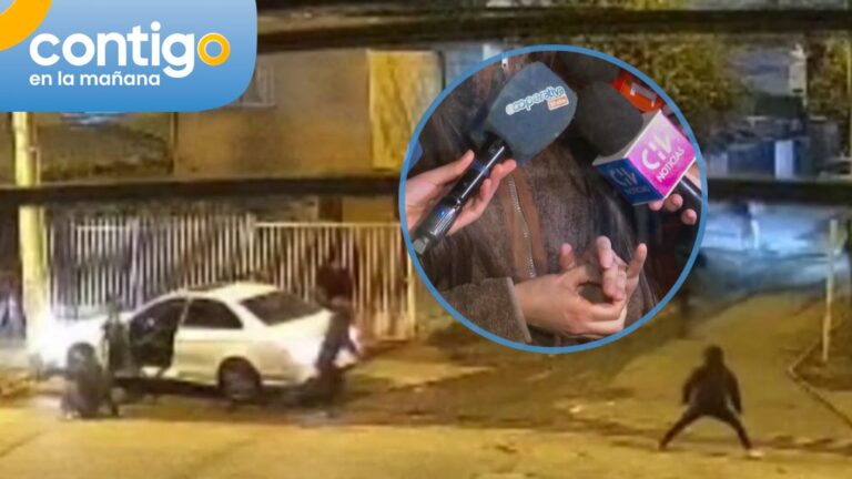 Robaron auto con 4 niños a bordo en Maipú: Mujer fue golpeada y atropellada mientras los rescataba