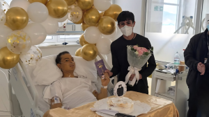 El matrimonio que conmueve a Ovalle: Pareja se casó en hospital en medio de delicado diagnóstico