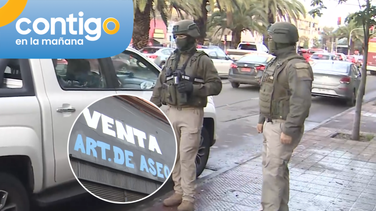 Carabineros allanó 3 locales en Santiago por presunto acopio de droga: Ocupaban discreta fachada