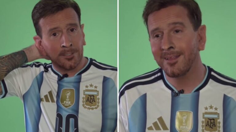 Kramer hizo hilarante imitación de Messi tras derrota ante España: 