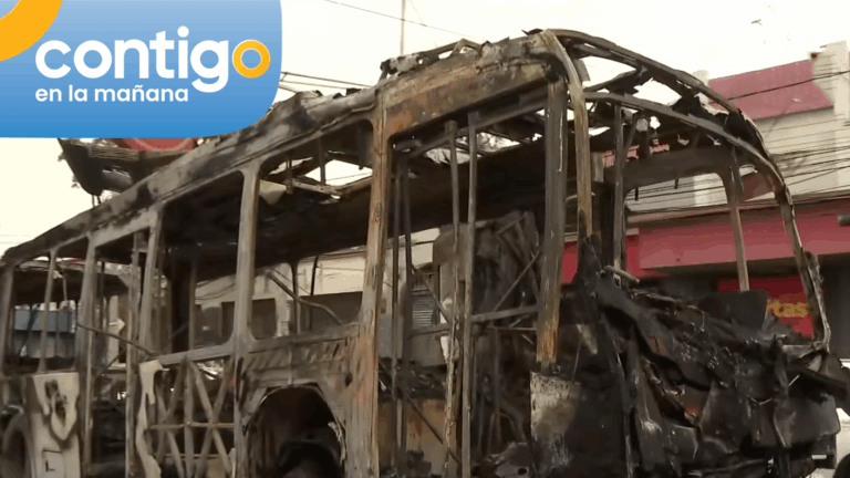 Fue retirado del lugar: Así quedó el bus RED que chocó con auto y dejó al menos 5 fallecidos en Franklin