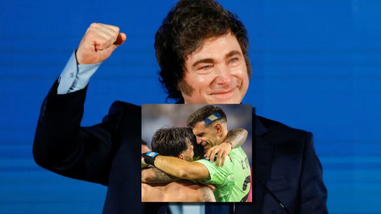 La reacción de Javier Milei en redes sociales tras la clasificación de Argentina a octavos del Mundial 2026
