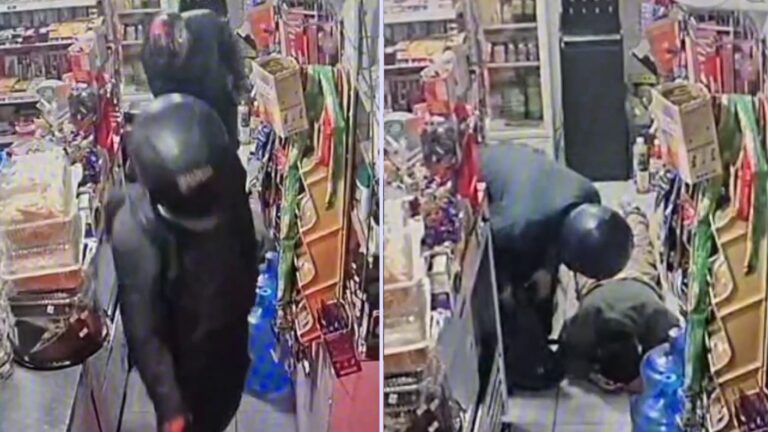VIDEO | Asaltantes intimidaron con armas de fuego a locatario de minimarket en Quilicura