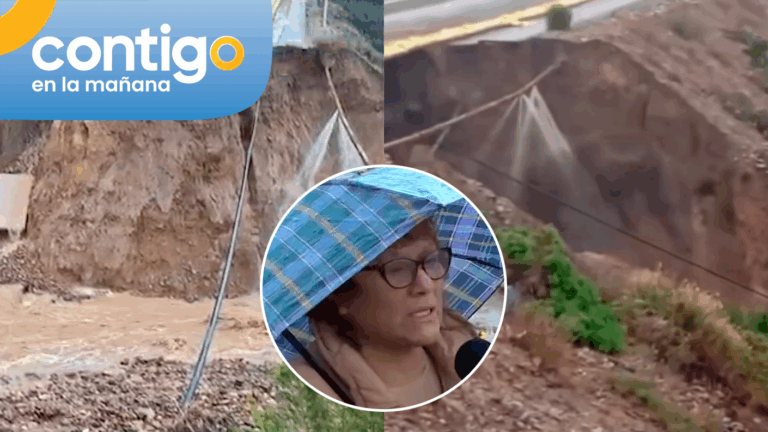 “Nos criamos acá”: Mujer se emocionó al ver la casa de sus padres arrasada por el agua en Freirina