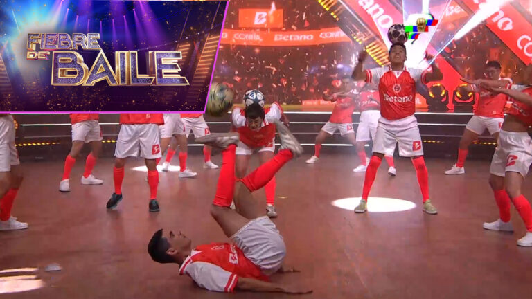 ¡La fiebre mundialera se vive en Fiebre de Baile! Bailarines dominaron el balón en una espectacular coreografía
