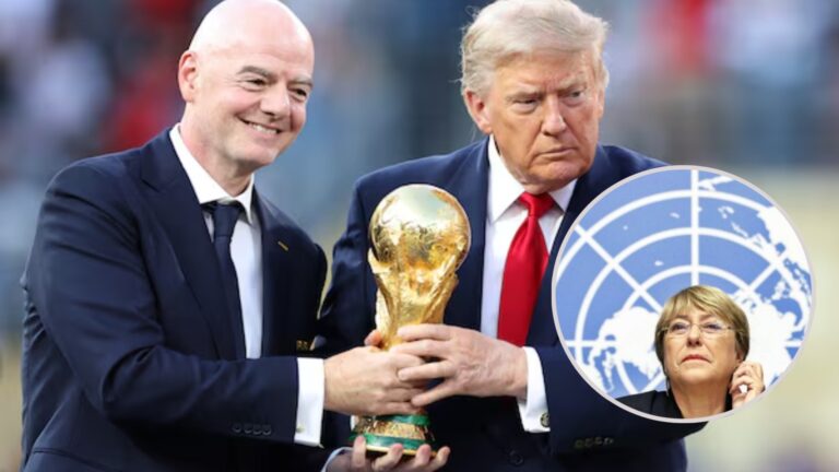 Competiría contra Bachelet: Trump busca impulsar candidatura de Infantino a la ONU