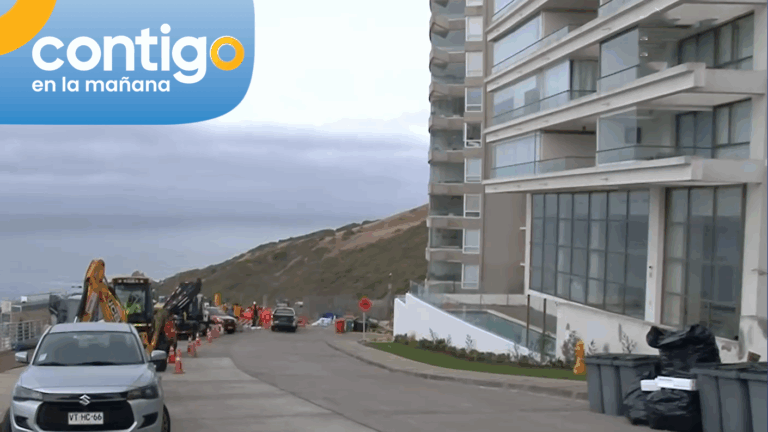 Preocupación por edificios afectados por socavones en Reñaca ante llegada de las lluvias: “Hay familias...”