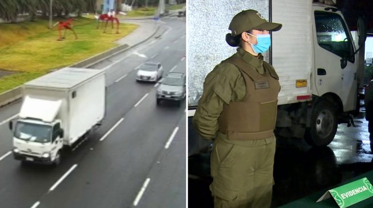 Robaron camión que trasladaba computadores avaluados en $350 millones en Pudahuel: Hay 7 detenidos