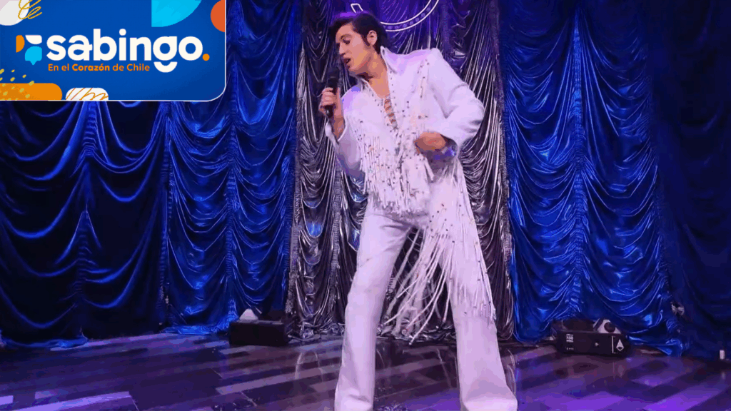 Daniela Castillo viajó al pasado con el talentoso doble de Elvis Presley | Mi otro yo | Sabingo