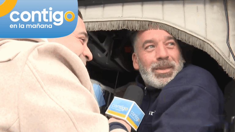 “¿A cuál cámara?”: Camionero que atascó su carga y liberó el vehículo le mandó saludos a su esposa