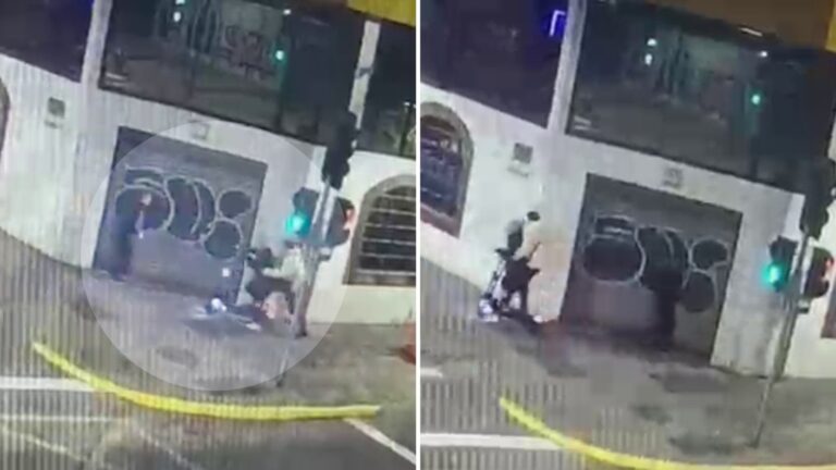 Detienen a dos acusados de disparar a bordo de scooter en Santiago: Tienen 18 y 16 años