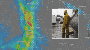 Sistema frontal EN VIVO: Sigue el avance de las lluvias en todo el país