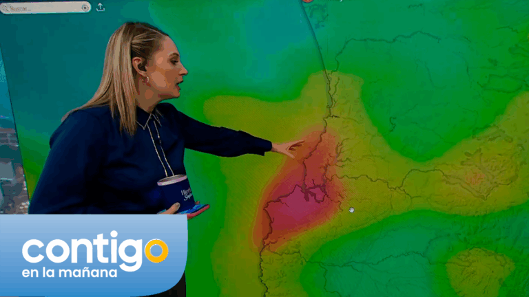 Alarma meteorológica: El pronóstico de intensas lluvias y vientos que afectarán dos regiones