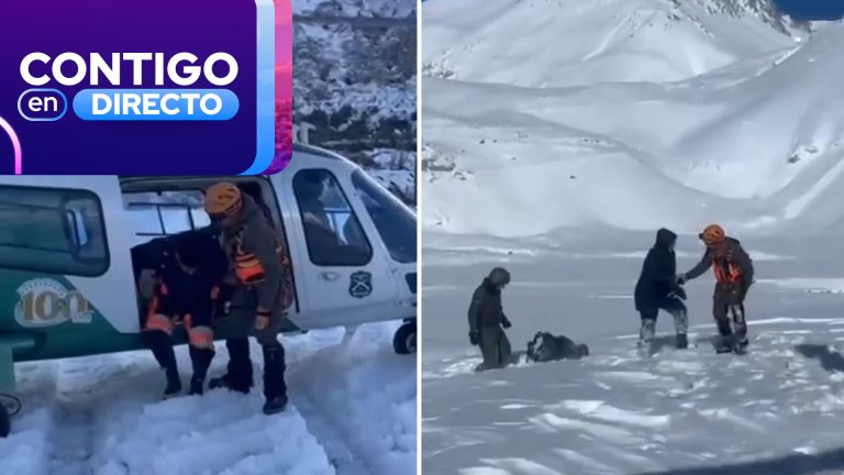 Gesto fue clave para ser rescatados: Así sobrevivieron las tres personas extraviadas en el Cajón del Maipo