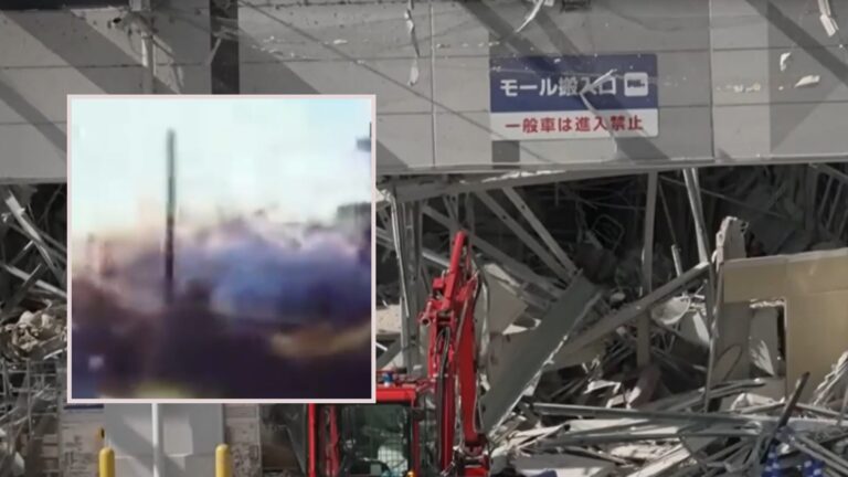 Impactante registro: Trabajadores murieron tras explosión en terremoto de Japón