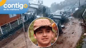 “Salimos a ayudar con los vecinos”: Joven que grabó desborde del río en Corral detalló la compleja situación