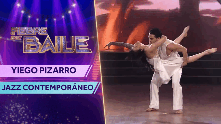 VIDEO | El romanticismo llenó el estudio: Yiego Pizarro sacó suspiros con apasionada coreografía