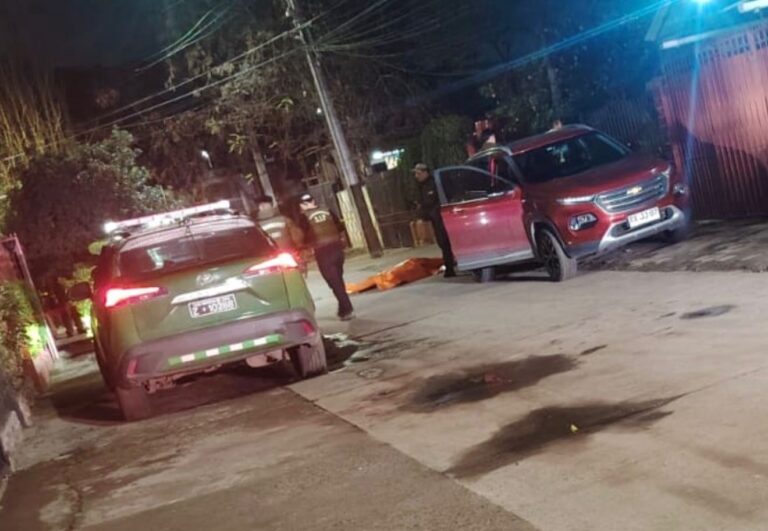 Carabinero fue asesinado en Renca tras intento de robo de su camioneta