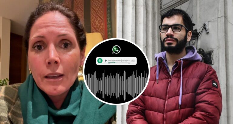 Macarena Santelices denuncia amenazas por WhatsApp y apunta a Renato Garín: Difundió audio y él reaccionó