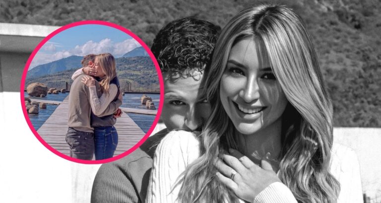 Camila Andrade anunció matrimonio con románticas postales: 