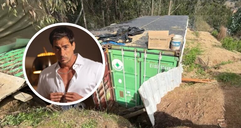 Luces especiales y cultivo oculto: Así era el container hallado en caso que salpica a Camilo Huerta
