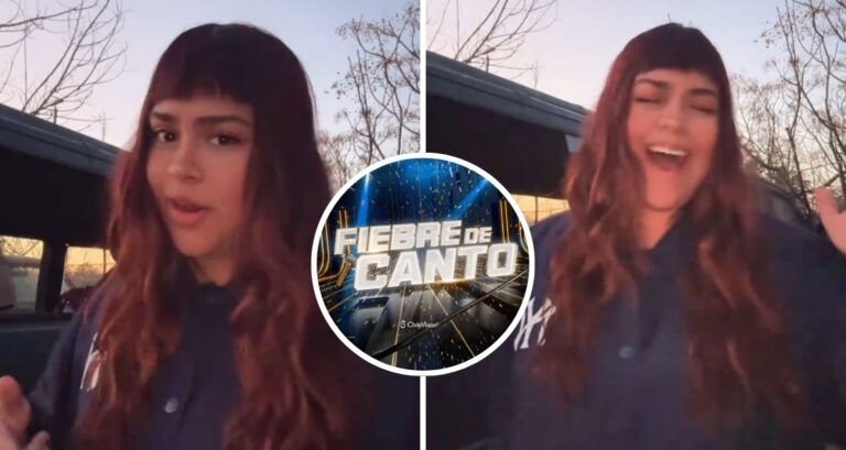 Voz oficial de Fiebre de Canto se viralizó en TikTok: Cantó a capella y fue ovacionada por usuarios