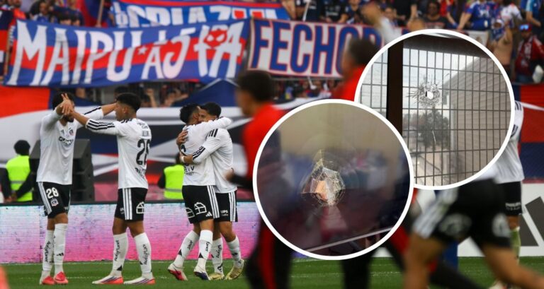 Rompieron televisores y ventanas: Registran balazos a casas de vecinos de Ñuñoa previo al Superclásico
